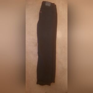 Levi's Boys Classic Black Straight Leg Jeans Sz 18